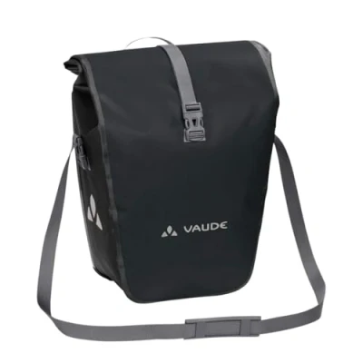 Abbildung von VAUDE Fahrradtasche für Gepäckträger Aqua Back Single 1 x 24 L in Schwarz, Hinterradtasche wasserdicht, Fahrrad Gepäckträgertasche hinten, einfache Befestigung Made Germany