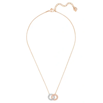 Abbildung von Swarovski Halskette, Damen, Größe: One Size, Rosé