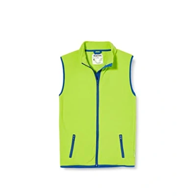 Abbildung von Playshoes Fleece Weste Unisex Kinder Outdoor Oberteil, grün, 86