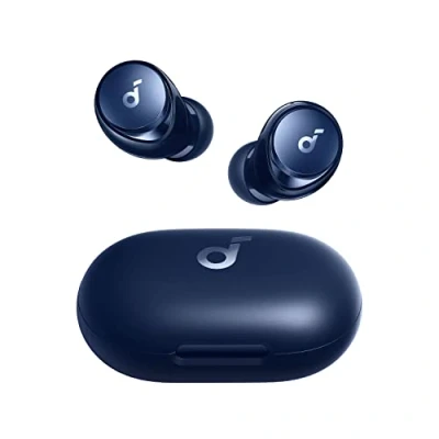 Abbildung von soundcore by Anker Space A40, Automatische Geräuschunterdrückung bis 98%, Kabellose Earbuds, 50h Wiedergabe, Hi Res Sound, Bequemes Design, App Steuerung (Generalüberholt)