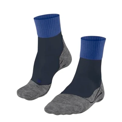 Abbildung von FALKE Herren Wandersocken TK2 Explore Cool Short M Sso Lyocell Funktionsmaterial antiblasen dick 1 Paar, Blau Cobalt 6118, 46 48