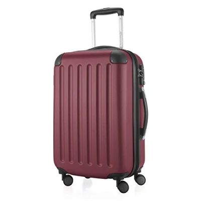 Abbildung von HAUPTSTADTKOFFER SPREE Handgepäck Hartschalen Koffer Trolley Rollkoffer Reisekoffer, 4 Doppel Rollen, 55 cm, 42 L, Dunkelblau