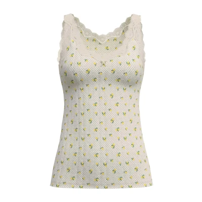 Abbildung von Calida TANK Unterhemd/shirt, Damen, Größe: 36/38, Charm cream