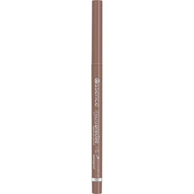 Abbildung von essence cosmetics micro precise eyebrow Pencil, Eye Augenbrauenstift, Nr. 04 dark blonde, braun, definierend, langanhaltend, natürlich, vegan, entspricht unserem CLEAN BEAUTY Standard (0,05g)