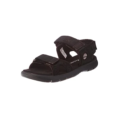 Abbildung von Timberland Herren Governor&#039;s Island Sandal, Schwarz, 44 EU