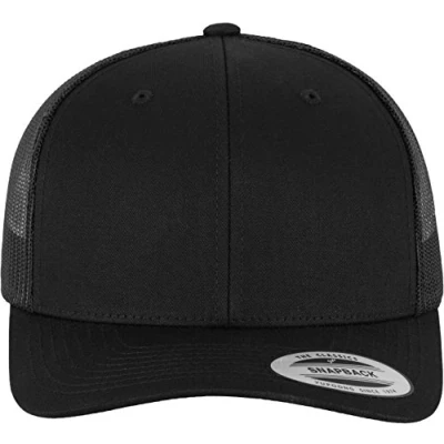 Abbildung von Flexfit Retro Trucker Cap, Herren, Größe: One Size, Black
