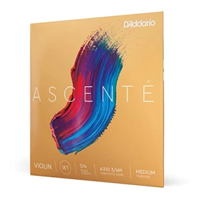 Abbildung von D&#039;Addario A310 3/4M Ascenté Geigensaitensatz, 3/4 Geige, mittlere Spannung
