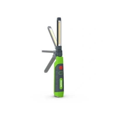 Abbildung von Philips Xperion 3000 Slim LED Arbeitsleuchte, superschlanke wiederaufladbare Werkstattlampe, Taschenlampe, 500lm, schwenkbares Lichtmodul, Grün