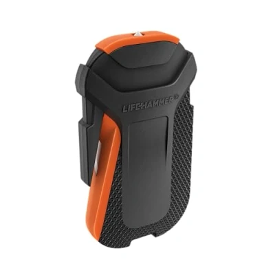 Abbildung von Lifehammer SMART Automatischer Notfallhammer fürs Auto Nothammer mit Gurtschneider und Antirutsch Griff Integrierter Ultraharter Keramikhammerkopf Zerstört Autoglas