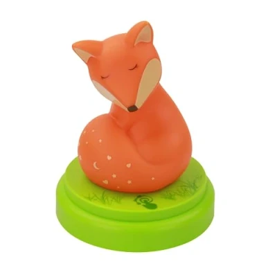Abbildung von ANSMANN LED Nachtlicht „Fuchs“ Süßes Schlummerlicht mit Touch Sensor &amp; Timer Ideal als Einschlafhilfe Schlaflicht Stilllicht Kinderlampe Nachtlampe Nachttischlampe für Kinderzimmer und Nachttisch