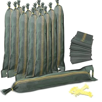 Abbildung von TK THERMALKING 50X Sandsäcke Sandsack Hochwasserschutz Silosandsäcke ungefüllt Silosäcke Wassersperre Hochwasser (25 x 100 cm)