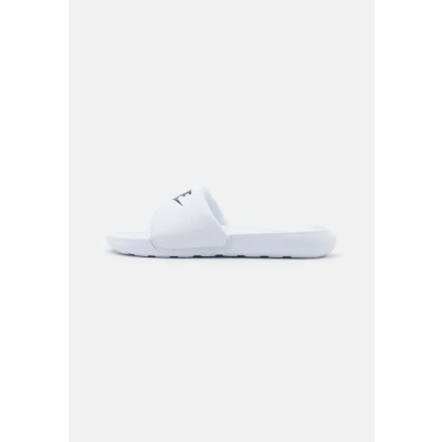 Abbildung von Nike Sportswear Victori ONE Slide Pantolette flach, Damen, Größe: 35.5, White/black Schuhe