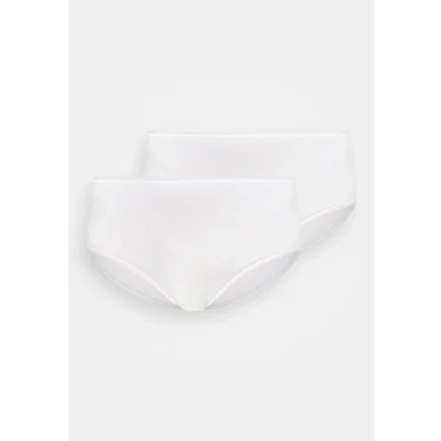 Abbildung von Schiesser 2PACK MIDI SLIP Organic Cotton 95/5 Slip, Damen, Größe: 36, Weiß