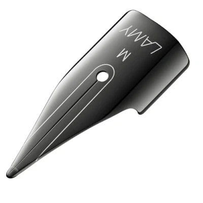 Abbildung von Lamy 1231788 Z 52 Feder 888 Ersatzfeder aus poliertem Edelstahl in der Farbe Schwarz Federstärke M