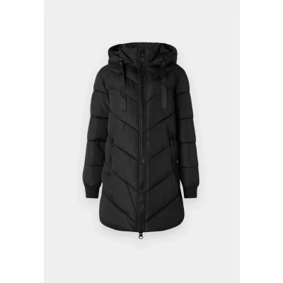 Abbildung von JDY Jdyskylar Padded HOOD Jacket Wintermantel, Damen, Größe: XXL, Black