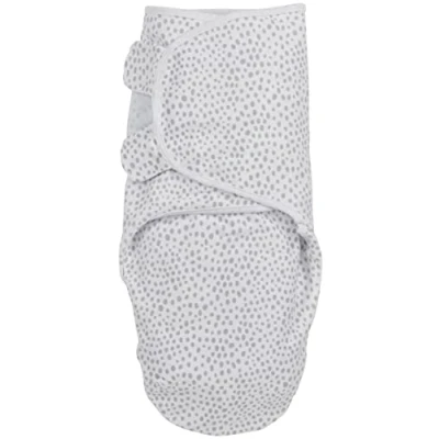 Abbildung von Meyco Baby Cheetah Pucksack, Erstausstattung Neugeborene (Pucktuch für Babys ab 0 3 Monaten, weicher Schlafkomfort, atmungsaktiv und feuchtigkeitsabsorbierend, Einschlafhilfe), Hellgrau