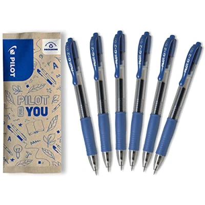 Abbildung von PILOT G2 7, Gelschreiber, 6er Set (Blau)