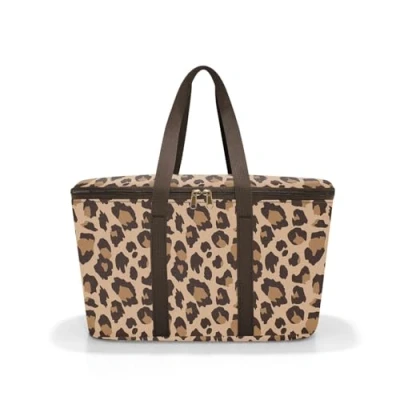 Abbildung von reisenthel coolerbag Leo Macchiato Kühltasche aus hochwertigem Polyestergewebe Ideal für das Picknick, den Einkauf und unterwegs