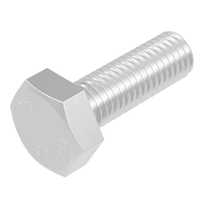 Abbildung von SECCARO Sechskantschraube M8 x 25 mm, Edelstahl V2A VA A2, DIN 933 / ISO 4017, Außensechskant, 20 Stück