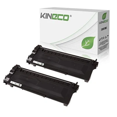 Abbildung von Kineco 2 Toner kompatibel für Brother TN 2320 2310 HL L2340DW, L2360DN, MFC L2700DW, DCPL2520DWG1, DCP L2500D, L2360DN TN2320 TN2310 je 5.200 Seiten
