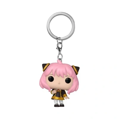 Abbildung von Funko Pop! Keychain: Spy X Family Anya Forger Neuartiger Schlüsselanhänger Vinyl Minifigur Zum Sammeln Strumpffüller Geschenkidee Offizielle Handelswaren Anime Fans