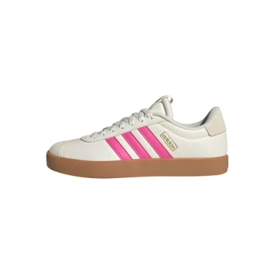 Abbildung von adidas Vl Court 3.0 Shoes Damen Schuhe, Core White Pulse Magenta Gold Met, 38 EU