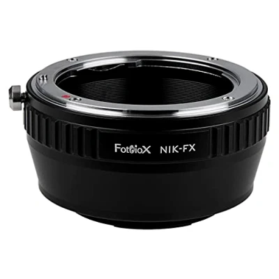 Abbildung von Fotodiox Lens Mount Adapter Compatible with Nikon F Lenses on Fujifilm X Cameras