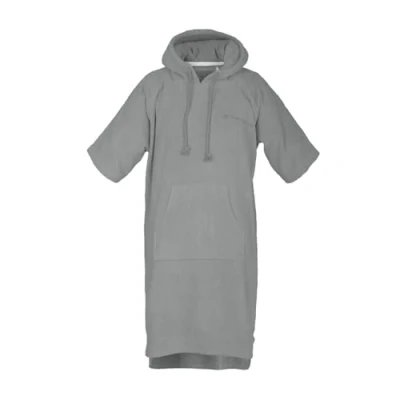 Abbildung von TOM Tailor Surfponcho MIT Kapuze Bademantel, Größe: S/M, Mody grey