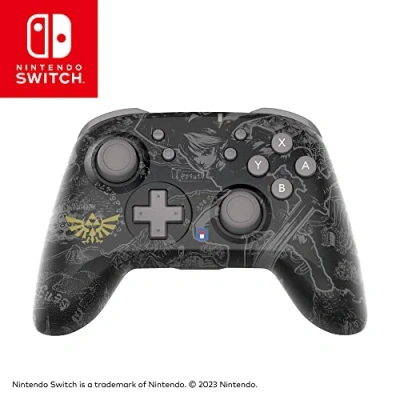 Abbildung von HORI Wireless HORIPAD (The Legend of Zelda™ Edition) Kabelloser Controller Offiziell Lizenziert Nintendo Switch und OLED Modell)