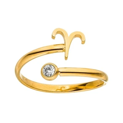 Abbildung von Purelei® Sternzeichen Ring Krebs (Silber) Wasserfester Damenring aus langlebigem Edelstahl Verstellbare Ringe von Größe 50 bis 60 Modeschmuck für deinen individuellen Look