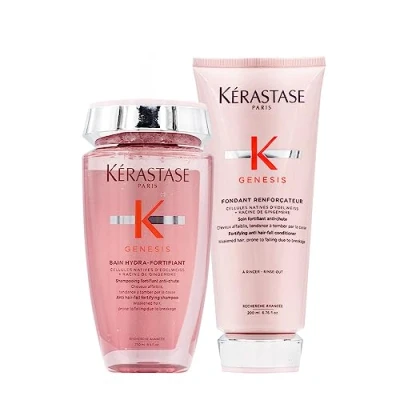 Abbildung von Kérastase Genesis Bain Hydra Fortifiant 250 ml und Fondant Renforcateur 200 Duo