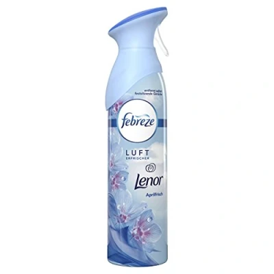 Abbildung von Febreze Lufterfrischer Aprilfrisch, 3er Pack (3 x 300ml), entfernt Gerüche und hinterlässt einen leichten Frischeduft