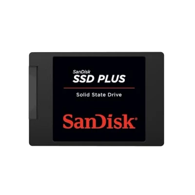 Abbildung von SanDisk SSD Plus interne Festplatte 2 TB (schnelleres Hoch , Herunterfahren und Laden, Lesegeschwindigkeit 545 MB/s, Schreibgeschwindigkeit 450 stoßfest)