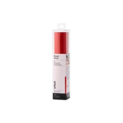 Abbildung von Cricut 2008661 Smart Vinyl Permanent 1 sheet 33cm x Red, 3.6m (12ft)