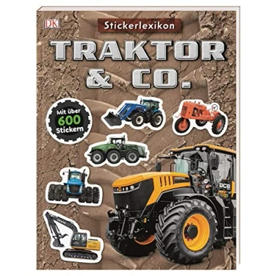 Abbildung von Sticker Lexikon. Traktor &amp; Co.: Mit über 600 Stickern. Sachwissen Stickerspaß in einem. Für Kinder ab 4 Jahren