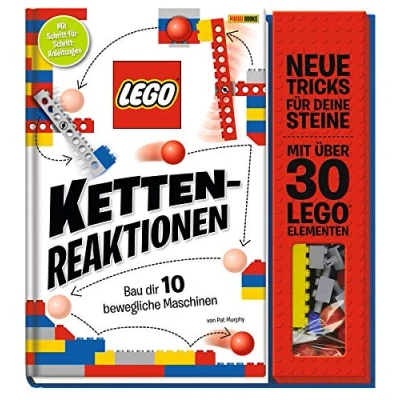 Abbildung von LEGO® Kettenreaktionen: Baue dir 10 bewegliche Maschinen: Neue Tricks für deine Steine mit über 30 Elementen