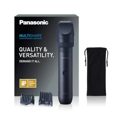 Abbildung von Panasonic MULTISHAPE modulares Körperpflege System ER CKL1, Starter Kit, Bart und Haartrimmer für Männer mit wiederaufladbarem Li Ionen Akku