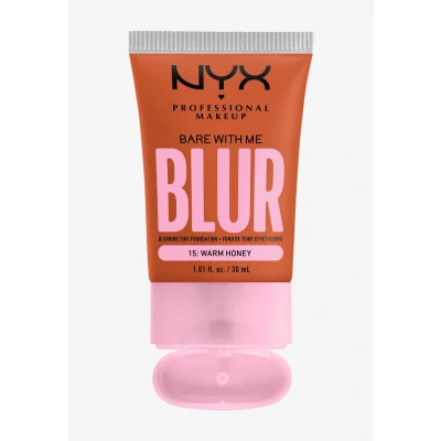 Abbildung von Nyx Professional Makeup BARE WITH ME BLUR TINT Foundation, Damen, Größe: 30 g, Warm honey