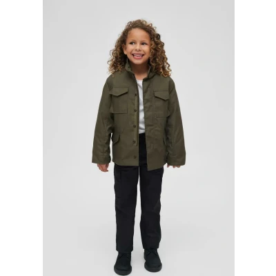Abbildung von Brandit Übergangsjacke für Kinder, Größe: 122/128, Olive