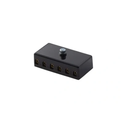 Abbildung von HELLA Sicherungsdose 6 polig 8A schwarz Stecker: Schraubkontakt 8JD 002 291 201