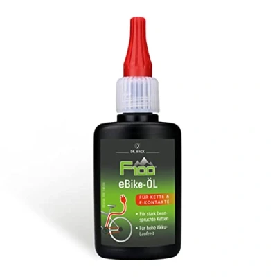 Abbildung von DR. WACK F100 Kettenöl für E Bike 50 ml Kettenschmiermittel weniger Verschleiß &amp; Reibung Kettenpflegeöl Elektrofahrrad Schmiermittel Ebike Ketten Hochwertige Fahrradpflege