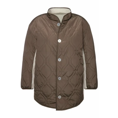 Abbildung von Ulla Popken Übergangsjacke, Damen, Größe: 42/44, Vert mousse