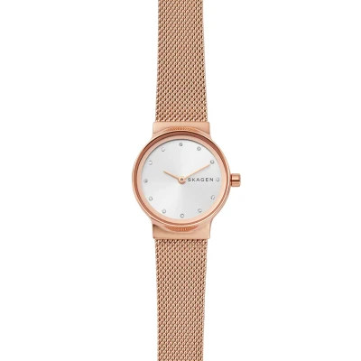 Abbildung von Skagen Freja Uhr Rose goldcoloured, Damen, Größe: One Size, gold coloured
