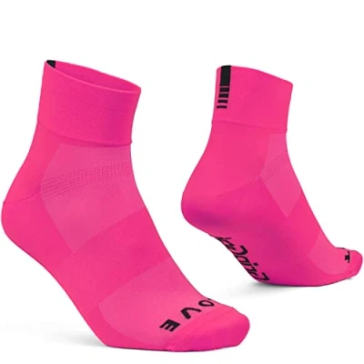 Abbildung von GripGrab Lightweight SL Performance Fahrrad Socken Sommer 1er und 3er Pack Eyecatching 2 Längen Fahrradsocken Kurz Lang