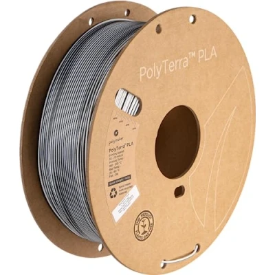 Abbildung von Polymaker Polyterra PLA Dual Color 1.75mm 1kg Shadow Black (White Black)