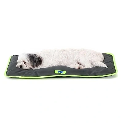 Abbildung von Ferplast Hundematte &amp; Katzenmatte Klein Waschbares Hundebett Hundekissen Wasserdicht Kratzfest Matte für Hundehütten und Auto, Hundekorb Jolly 57 x 38 cm, S, SCHWARZ