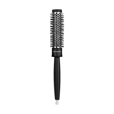 Abbildung von Termix professionelle Haarbürste. Thermische Rundhaarbürste mit Aluminiumrohr, um die Wärme zu speichern und Trocknungszeit verkürzen. Farbe: Schwarz. Durchmesser: 23 cm. ,Ø23 Schwartz