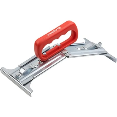Abbildung von Meister Plattenheber Geeignet für 30 50 cm Platten 25 kg Tragkraft Einfache Handhabung Ergonomischer Handgriff / 5 stufig verstellbarer Plattenträger Verlegewerkzeug Hebehilfe 4408000