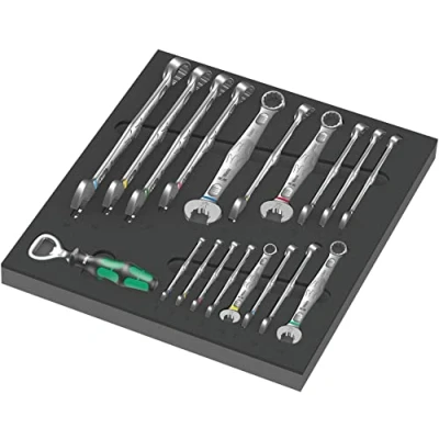Abbildung von Wera 05150121001 9731 Schaumstoffeinlage, 6003 Joker Set 1, 19 teilig