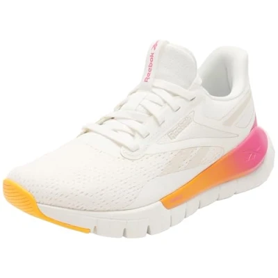 Abbildung von Reebok FLEX Trainer Trainingsschuh, Damen, Größe: 40, Chalk/passion pink/sand Schuhe
